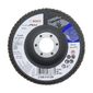 Disco Flap Bosch Standard Para Metal 4.1/2" (115mm) Grão 120