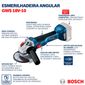 Combo Parafusadeira /Furadeira Impacto + Esmerilhadeira Angular Com 2 Baterias 18v 4ah e Carregador