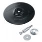 Disco de Borracha 5" Com Adaptador Para Furadeira B&D U1302