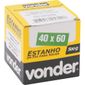 Estanho 40x60 em Fio para Solda 1,50mm Rolo 500g Vonder 7451406015 Estanho 40x60 em Fio para Solda 1,50mm Rolo 500g Vonder 7451406015