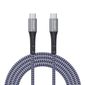 Cabo USB-C para USB-C 2.0 Revestimento Kevlar 2m Geonav