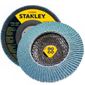 Disco Flap Para Metal/Inox Stanley STA7040FZ 7\" (180mm) Grão 40