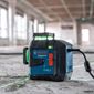 Nível a Laser Bosch GLL 80-33G Verde 30m 3 Linhas 360°