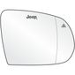Lente Retrovisor Direito Jeep Compass Commander C/Imagem do Sensor