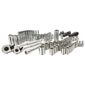 Jogo Soquetes e Bits Encaixe 1/4 e 3/8 85 peças Stanley STMT71651