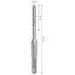 Broca Bosch SDS Plus-5X para concreto 6 x 50 x 110 mm