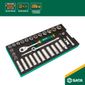 Jogo Soquetes Sextavado 3/8" 33pçs Sata