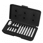 Jogo Bits TORX Steels T20-T55 Encaixe 10mm 15pçs