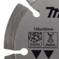 Disco Diamantado Segmentado 105x20mm Makita D-63688 Disco Diamantado Segmentado 105x20mm Makita D-63688