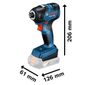 Combo Furadeira e Paraf Impacto 18V + Chave Impacto  e Maleta