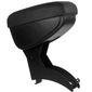 Apoio Braço Renault Logan/Sandero 2007 a 2023 Preto C/Linha Preta Para Veículos Com Console Central
