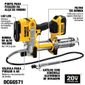 Engraxadeira 400g 20V Sem Bateria e Carregador DCGG571B DeWalt