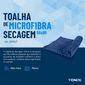 Toalha Microfibra Secagem Vonixx 50x90 350GSM