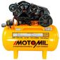 Compressor 15 pés 150L 140 PSI 3 CV Monofásico 110/220V Motomil CMV15PL/150