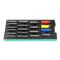 Jogo Soquete Sextavado Longo De Impacto 1/2" 19pçs SATA