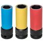 Kit Soquetes Sextavado Impacto Tramontina PRO Encaixe 1/2" 3 peças