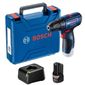 Parafusadeira e Furadeira com Impacto Bateria 12V Bosch GSB 120-LI
