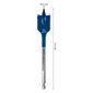 Broca Chata Para Madeira SelfCut 25x152mm 2608900322 Bosch
