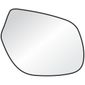 Lente Retrovisor Esquerdo Mitsubishi ASX 2010 Em Diante Com Pisca/ Redondo
