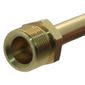 Conector Engate Rápido Rosca M22 Latão Para Lavadora Lavor