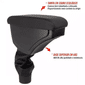 Apoio Braço Ford Ecosport Após 2013 Cor Preto C/Linha Preta