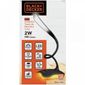 Luminária de Mesa Black+Decker ECO Preta LED 2W 6500K