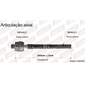 Barra Axial Mini Cooper (F55/F56) 2013 a 2023 Cabriolet (F57) 2015 a 2023