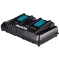 Carregador Sem Bateria Bateria Duplo 18V 220V DC18RD Makita