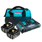 Kit 2 Baterias 18V 3Ah Com Carregador KITMAKDC18RD220 Makita