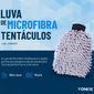 Luva Microfibra Tentáculos 25x16cm Vonixx
