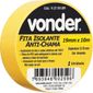 Fita Isolante Amarela Anti-Chama 19mm x 10m Vonder 1137191001