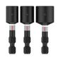 Jogo Soquetes Magnéticos Bosch PRO Impact 8, 10 e 13mm