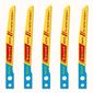 Lâmina Serra Tico-Tico Bi-Metal 65mm 24 Dentes 5pçs BS324 Starrett