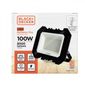 Refletor Black+Decker LED PRO 100W 6500K IP65 BDR2010001