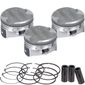 Kit Pistão e Anel 0,50 Ford Ka 1.0 12V 2014 a 2021