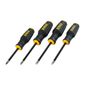 JOGO DE CHAVES DE FENDA TOUGHSERIES 4 PEÇAS DEWALT