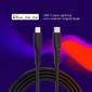 Cabo USB-C para Lightning 1,5m Preto Geonav