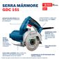 Serra Mármore Titan 1500W 220V Bosch