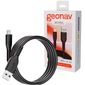 Cabo USB-A para Lightning 1,5m Preto Geonav