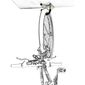 Suporte De Bicicleta Gancho Para teto Eqmax