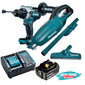 Kit Makita 18V Parafusadeira Furadeira Impacto Makita DHP486Z + Aspirador de Pó Portátil + 1 Bateria 3Ah 18V e Carregador 127V/220V