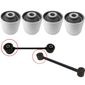 Kit 8 Buchas Braços Suspensão Traseira Pajero Tr4 02/15