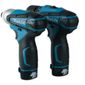 Combo 2 Parafusadeiras 12V + Maleta Alumínio Makita