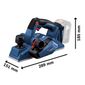 Plaina Bosch 18V Sem Bateria GHO 185-LI SB