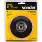 Disco de PVC 4.1/2\" Sistema Fixa Fácil (Velcro) Vonder 1240412412