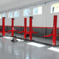 Elevador Vermelho 2600kg 4CV 380V Trifásico ECO-2600 Engecass