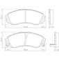 Pastilha Freio Dianteira Kia Grand Carnival 3.8 06/11