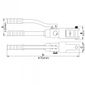 Crimpador Hidráulico para Compressão de Terminais Tramontina PRO 44079/018