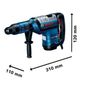 Martelo Perfurador Demolidor SDS Max 220V Bosch - 06112651E0-000