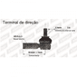 Terminal Direção Suzuki Grand Vitara 2006 a 2016 SX4 2006 a 2014